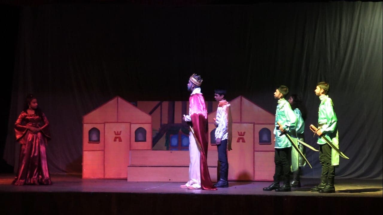 "Macbeth" poetic English play